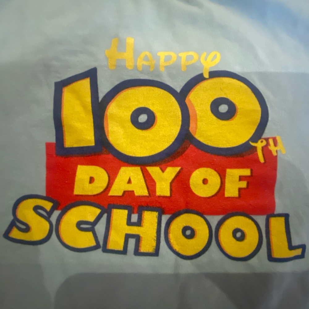 Kids 100 day shirt